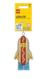 lego 5005705 llavero con linterna del vendedor de perritos calientes