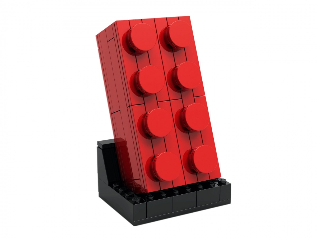 lego 5006085 ladrillo rojo de 2x4 para construir scaled