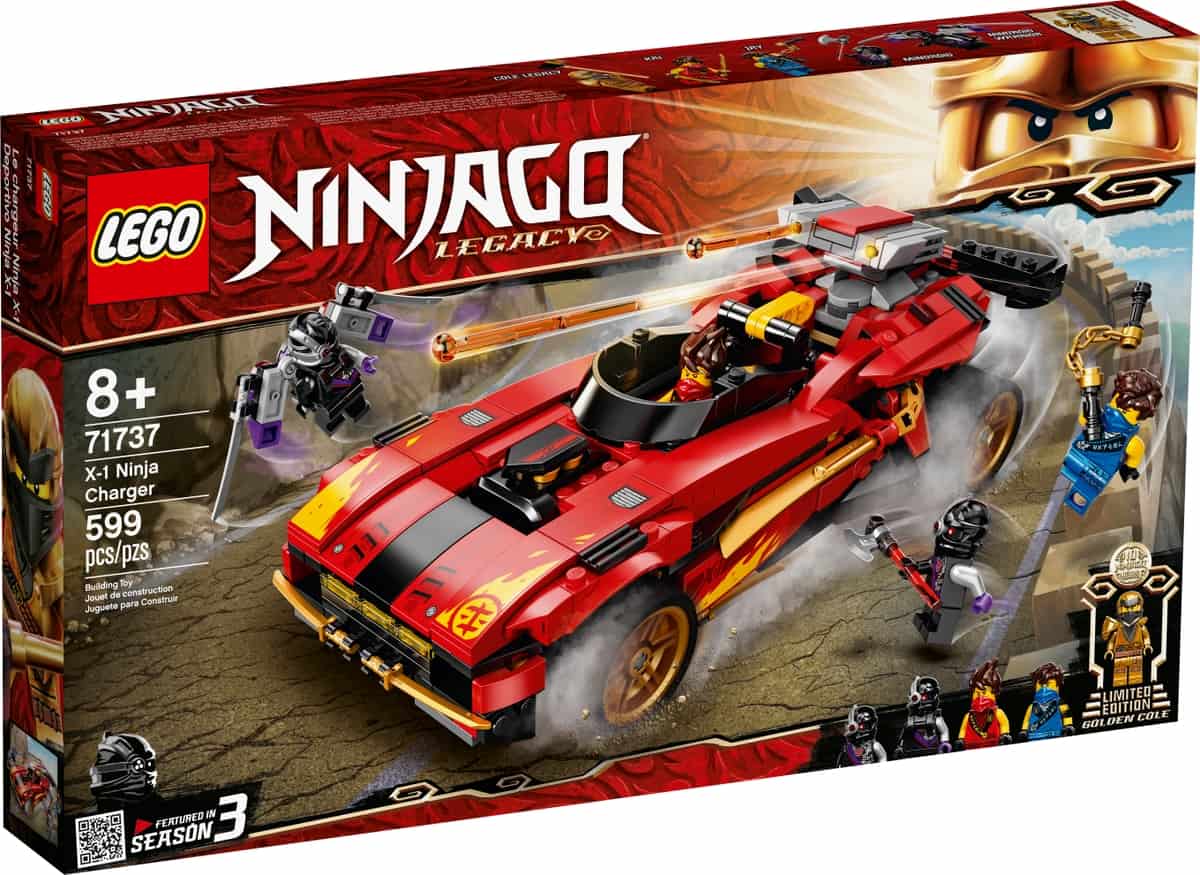 lego 71737 deportivo ninja x 1