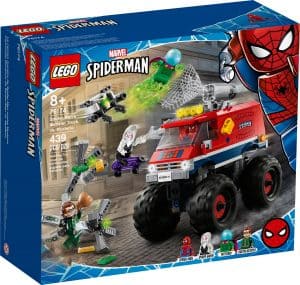 lego 76174 monster truck de spider man vs mysterio