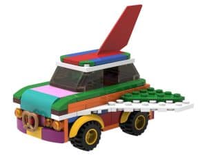 lego 5006890 coche volador desmontable