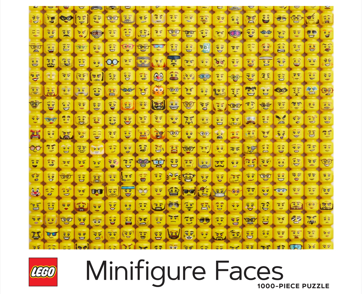 lego 5007070 puzle minifigure faces 1000 piezas