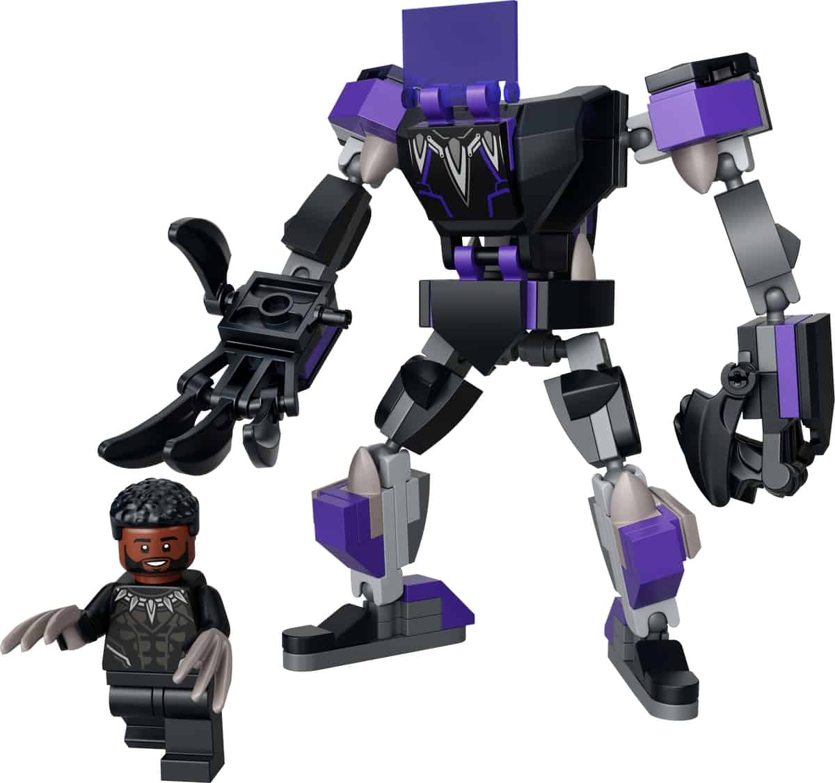lego 76204 armadura robotica de black panther