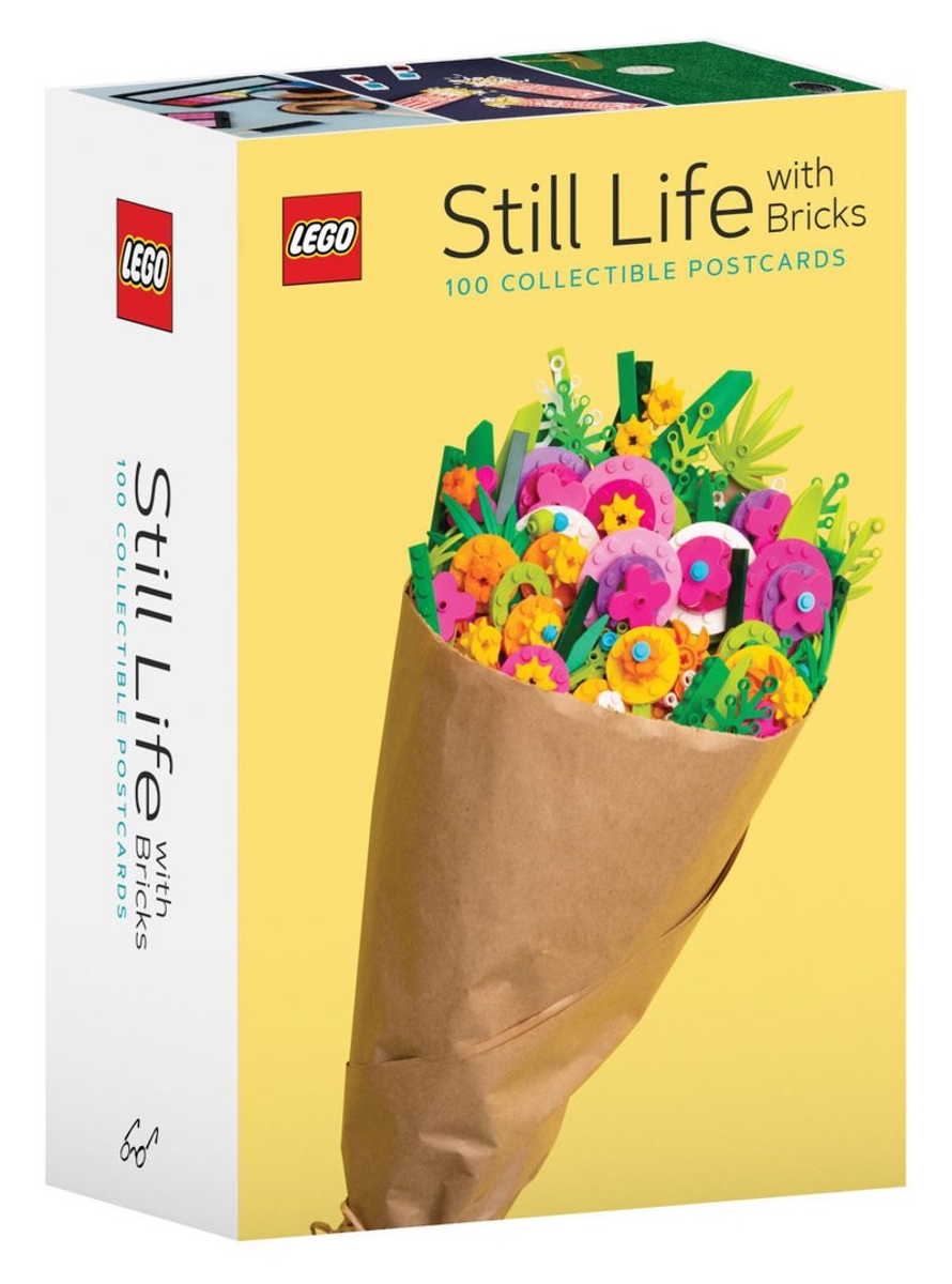 still life with bricks 100 collectible postcards lego 5006207