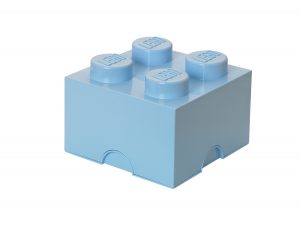 lego 5006169 ladrillo de almacenamiento de 4 espigas azul claro