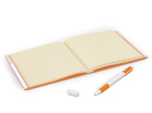 lego 5007240 cuaderno con boligrafo de gel naranja