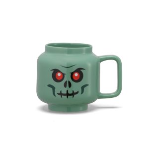 large skeleton ceramic mug green 5007886