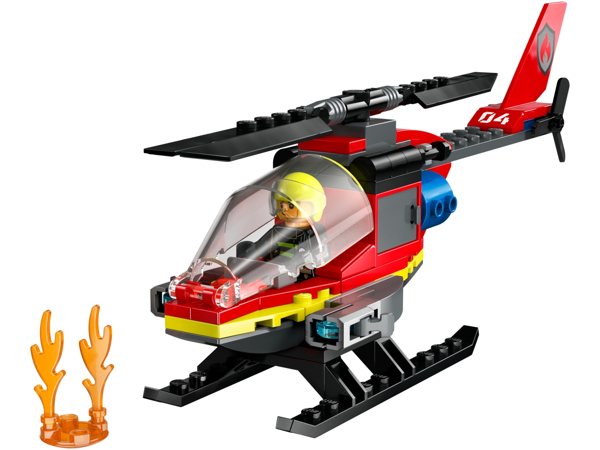 fire rescue helicopter 60411
