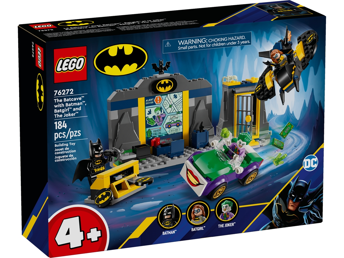 the batcave with batman batgirl and the joker 76272